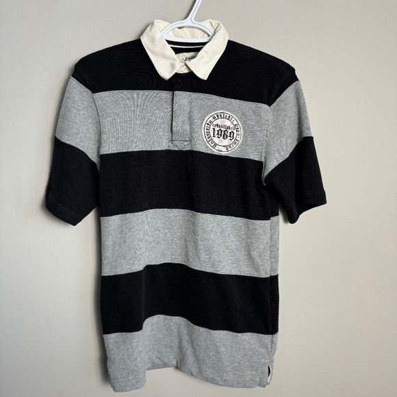 The Children's PLACE Rugby League Boys Short Sleeve Polo Sweatshirt Size XL (14) - Picture 1 of 14